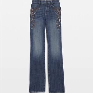 White House Black Market Beaded Jeans